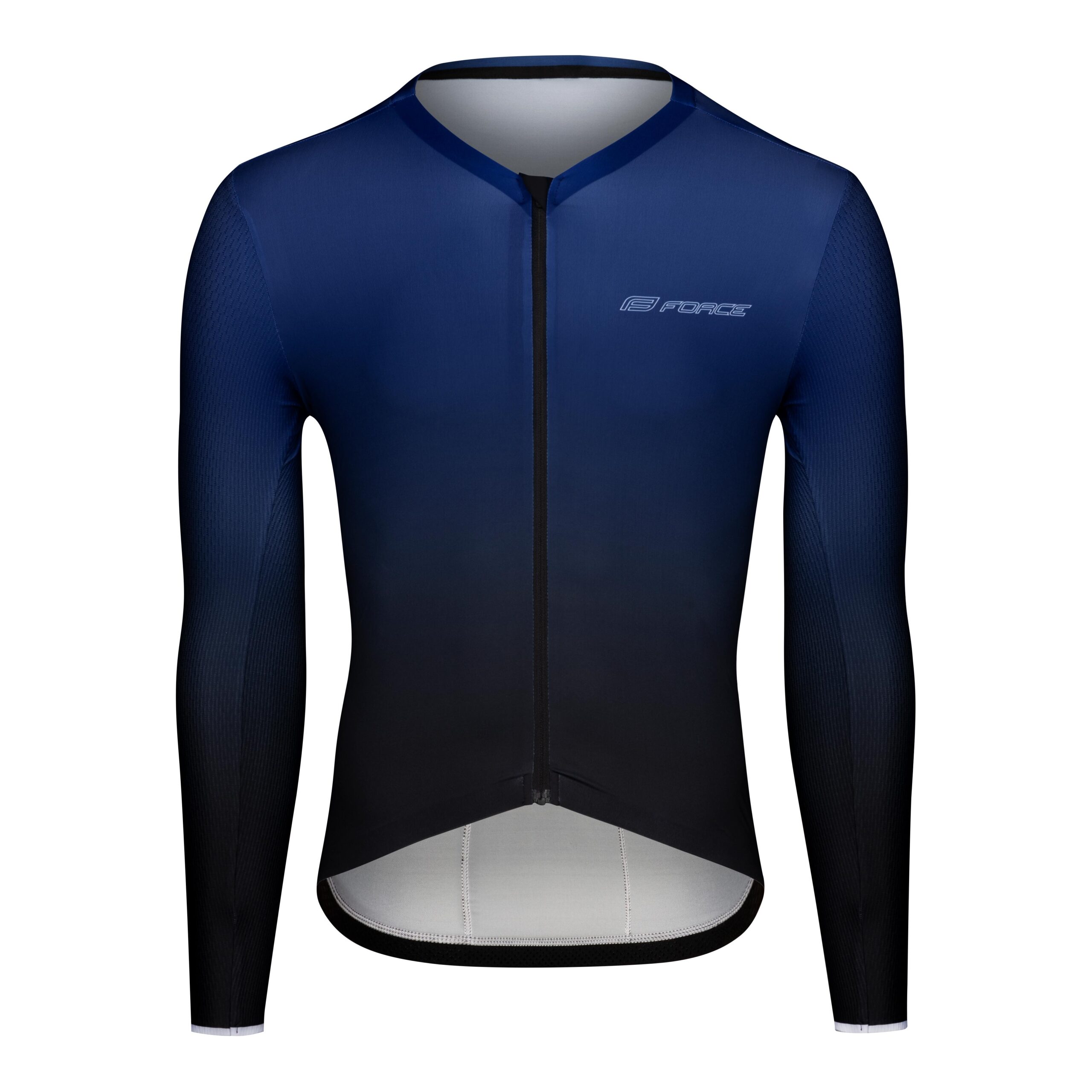 full length zip fastening