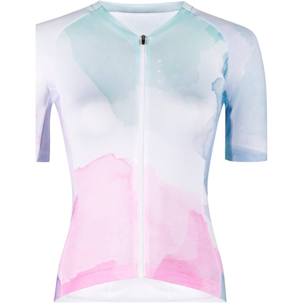 <p>lady jersey<br>full length zip fastening