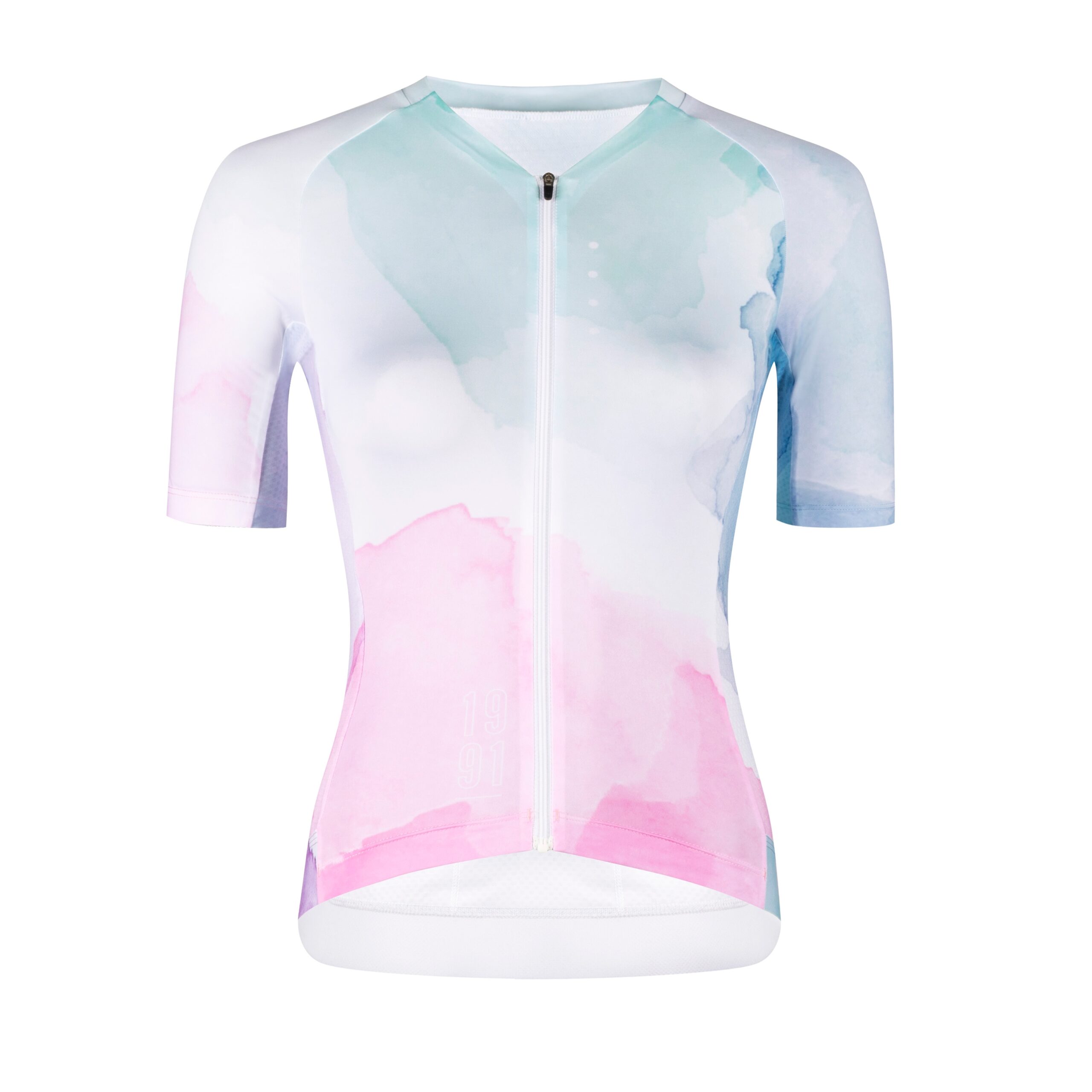 lady jerseyfull length zip fastening