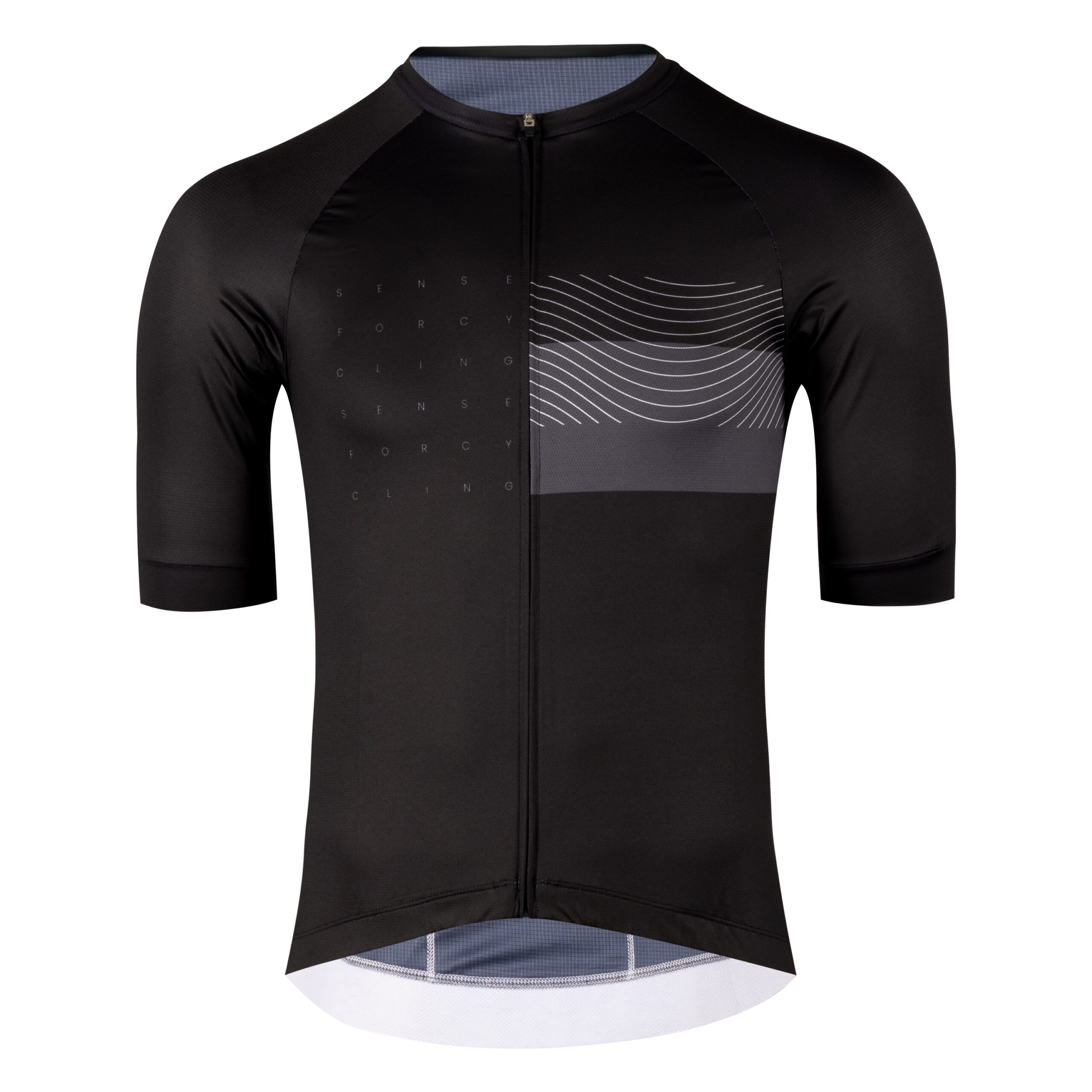 This cycling jersey is an ideal choice for hobby riders looking for a comfortable and functional model for rides in warmer weather. It features a clean
