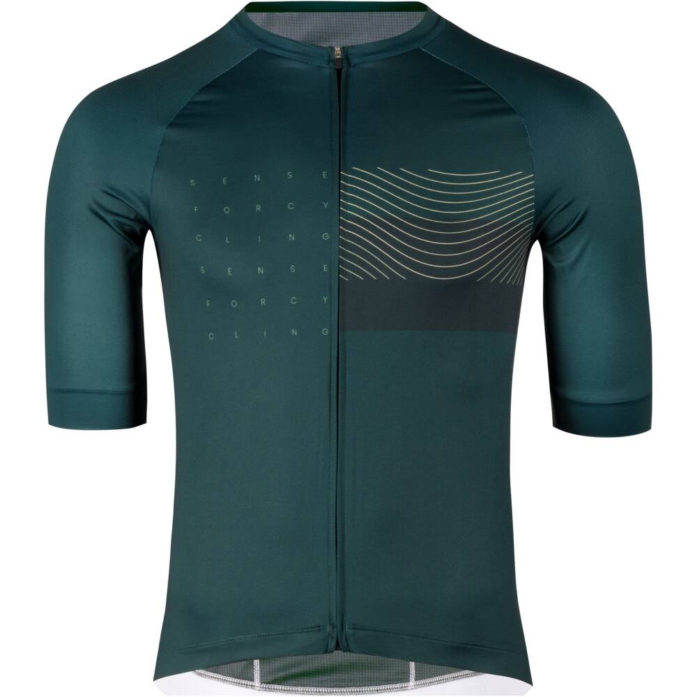 <p>This cycling jersey is an ideal choice for hobby riders looking for a comfortable and functional model for rides in warmer weather. It features a clean
