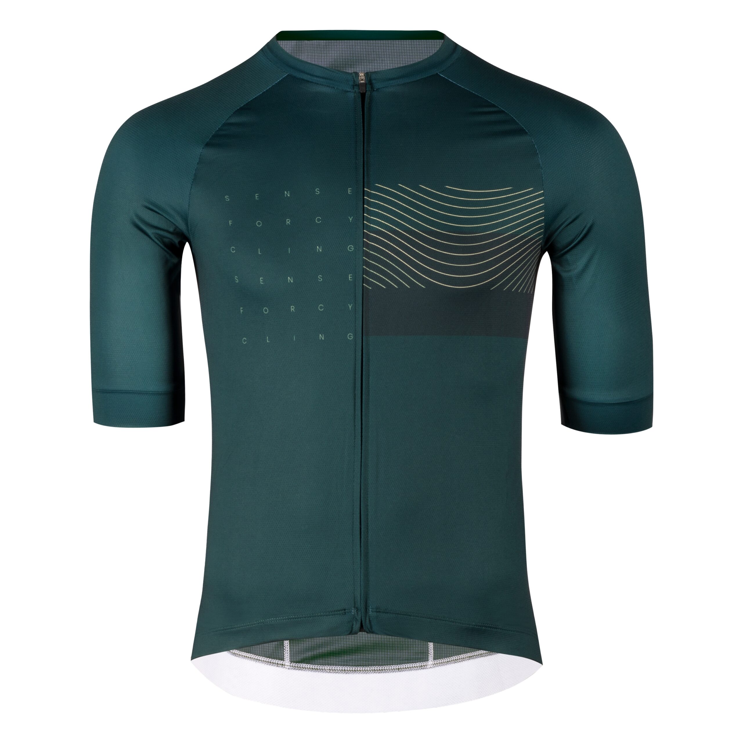 This cycling jersey is an ideal choice for hobby riders looking for a comfortable and functional model for rides in warmer weather. It features a clean