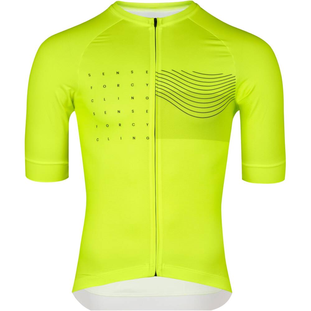 <p>This cycling jersey is an ideal choice for hobby riders looking for a comfortable and functional model for rides in warmer weather. It features a clean