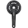 kliky MTB pro 9 kolo<br>ocelové převodníky 36/22 bez krytu<br>délka klik 175 mm<br>pro domeček 68/73
