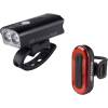 front light FORCE DIVER (art. 4521043)<br>2x main CREE XP-G2 LED 900LM + 14x SMD LED for day light mode<br>8 functions: 4 lighting + 4 flashing modes<br>universal elastic silicone holder for handlebars 22
