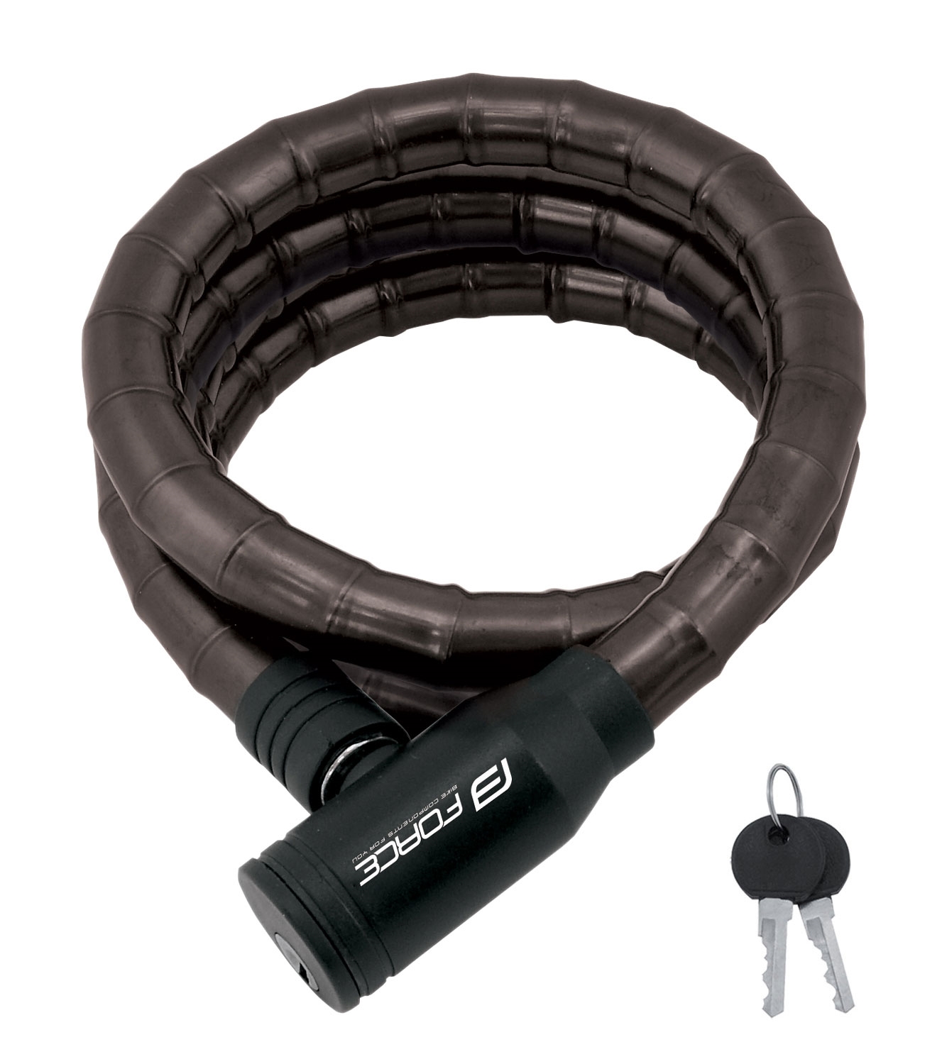 This product has been discontinued and is replaced by the product with code 4916132.protected cable spiral lock FORCE without holdercable length: 150 cm