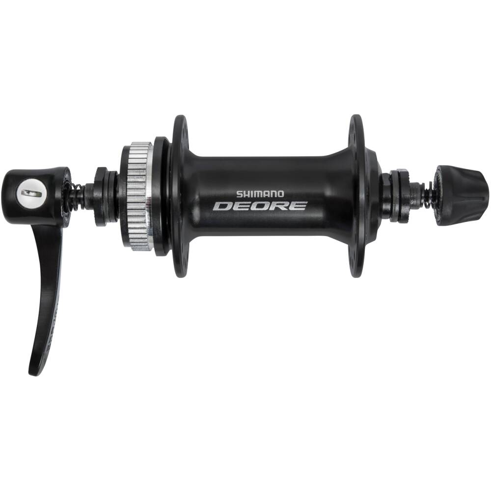 přední náboj 32 děr na CENTER LOCK<br>délka osy k maticím/celková 100/108 mm M10<br>hliníkový rychloupínák