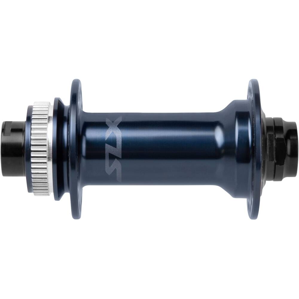 přední náboj 32 děr na CENTER LOCK<br>délka osy 110 mm - BOOST provedení<br>na osu E-Thru 15 mm<br>k sadě SLX<br>hmotnost: 158 g<br>balení provedení v krabičce