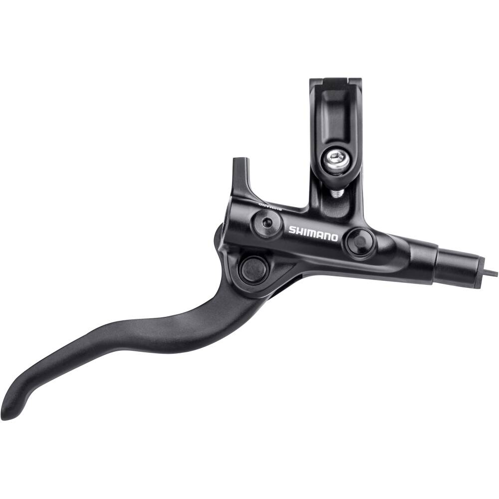 pravá brzdová hydraulická páka - dvouprstá<br>dělená objímka<br>ergonomické provedení<br>I-SPEC EV - možnost uchycení řadící páčky<br>pro hadičku  SMBH59-JK-SS (BR-MT420) / SMBH90-SS (BR-MT420)<br>k sadě DEORE<br>baleno v krabičce