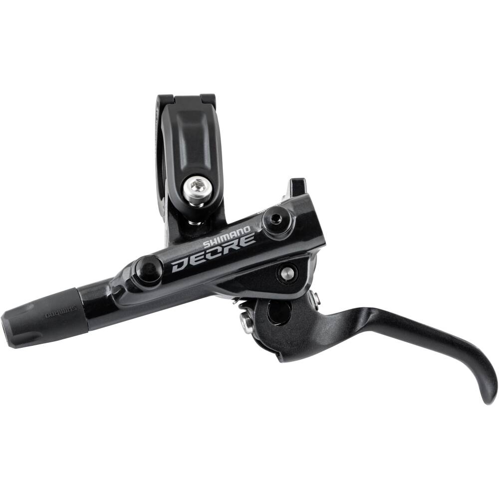 pravá brzdová hydraulická páka - dvouprstá<br>dělená objímka<br>ergonomické provedení<br>SERVO WAVE - rychlejší záběr a vyšší účinost<br>I-SPEC EV - možnost uchycení řadící páčky<br>pro hadičku SMBH90-SS<br>k sadě DEORE<br>baleno v krabičce