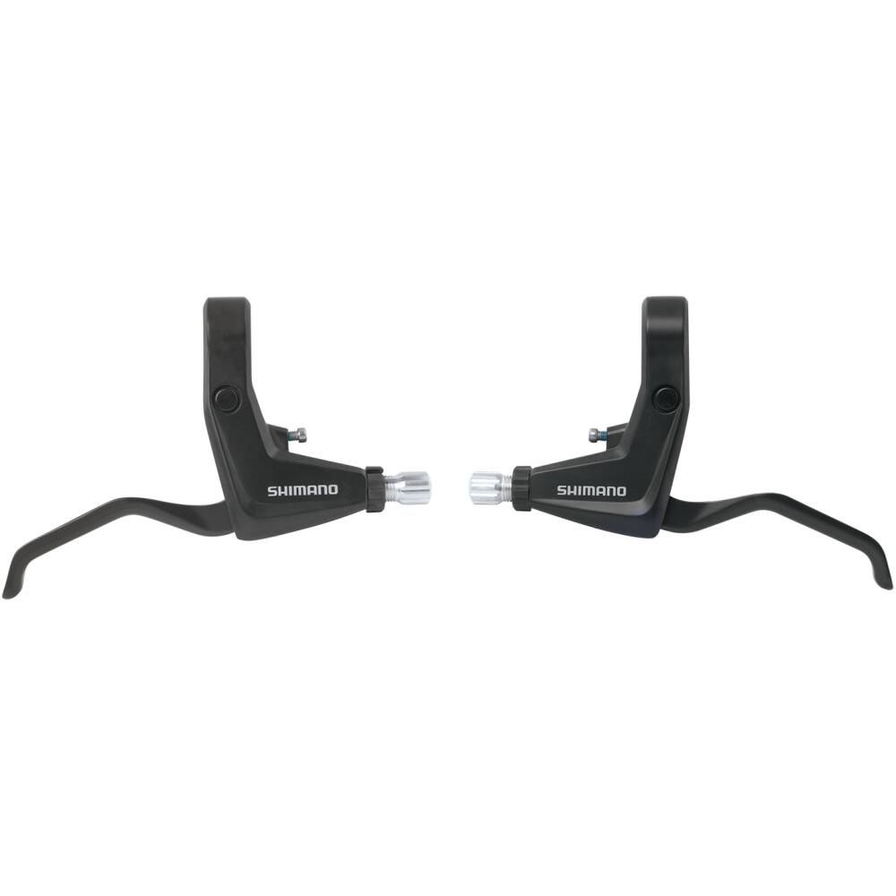 brzdové páky pro "V" brzdy ACERA<br>dvouprsté provedení páky<br>včetně lanek a bowdenů<br>balené provedení v krabičce