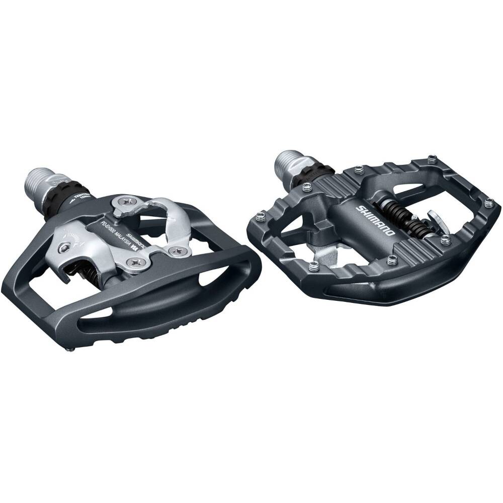 jednostrané pedály SPD<br>včetně zarážek SM-SH56<br>hmotnost: 383 g