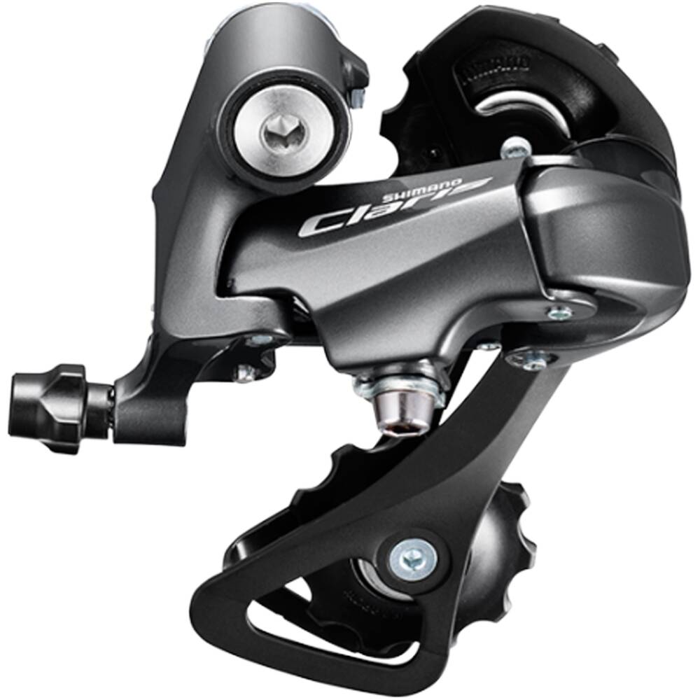 road rear derailleur for 8s<br>short pulley<br>low sprocket max.: 32T<br>total capacity: 37T<br>packed in box