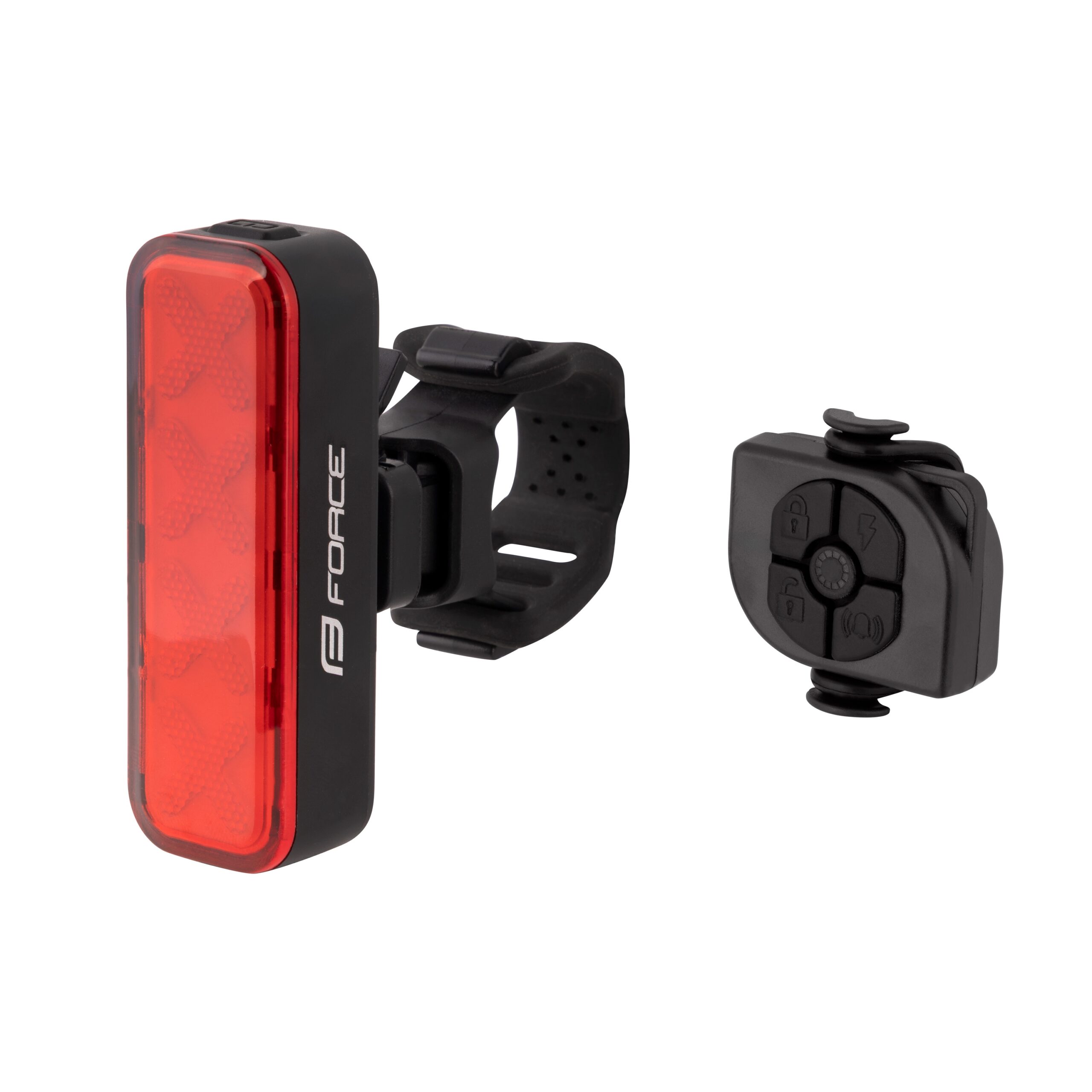 The FORCE ALARM 300 LM rear light is a smart rear light with a brake sensor and alarm. It not only enhances your visibility but also improves safety with its integrated brake sensor