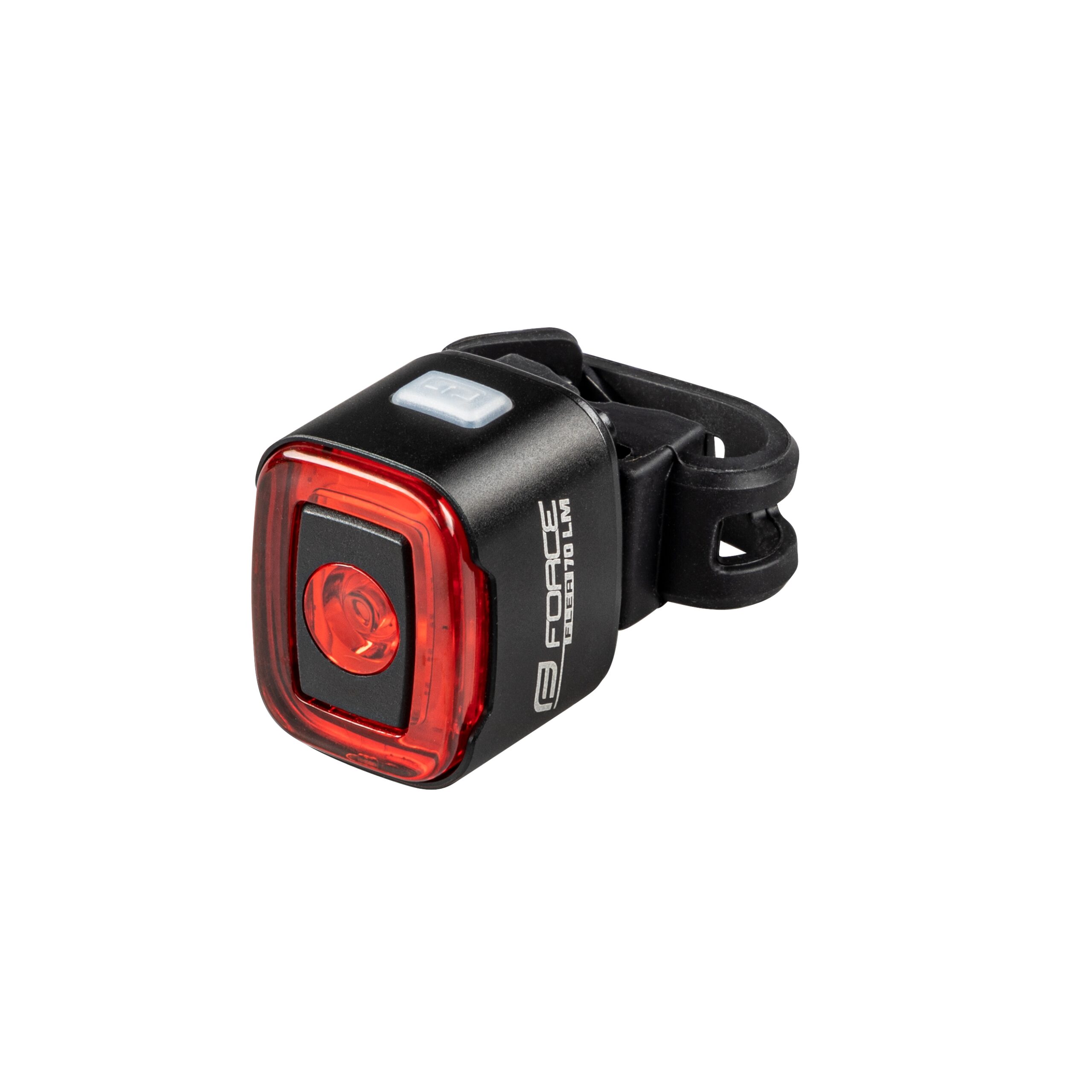 20x red COB CHIPs on sides + 1x XP-E2 central red LED 70LM10 functions: 6 lighting + 4 flashing modes1xUNI elastic silicone holder for seatpost + 1x saddle rail holderbattery: integrated Li-Pol 400mAh