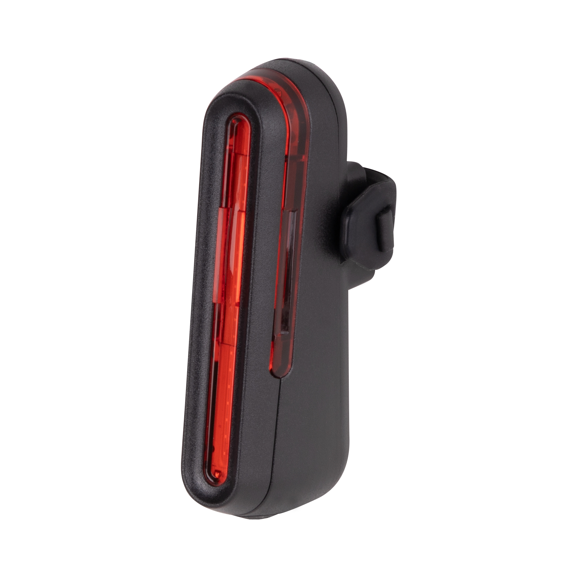 20x red high brightness LED 20LM5 functions: 2 lighting modes + 3 flash modesAUTOMATIC WAKE UP/SLEEP FUNCTIONuniversal elastic silicone holder for rounded seatpostbattery: integrated Li-Pol 3
