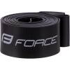 rim tape FORCE for 12" wheels<br>lenght 580 mm<br>width: 19 mm<br>material: flexible PVC<br>packaging and sale of 20 pcs in polybag<br>price is for 1 pc