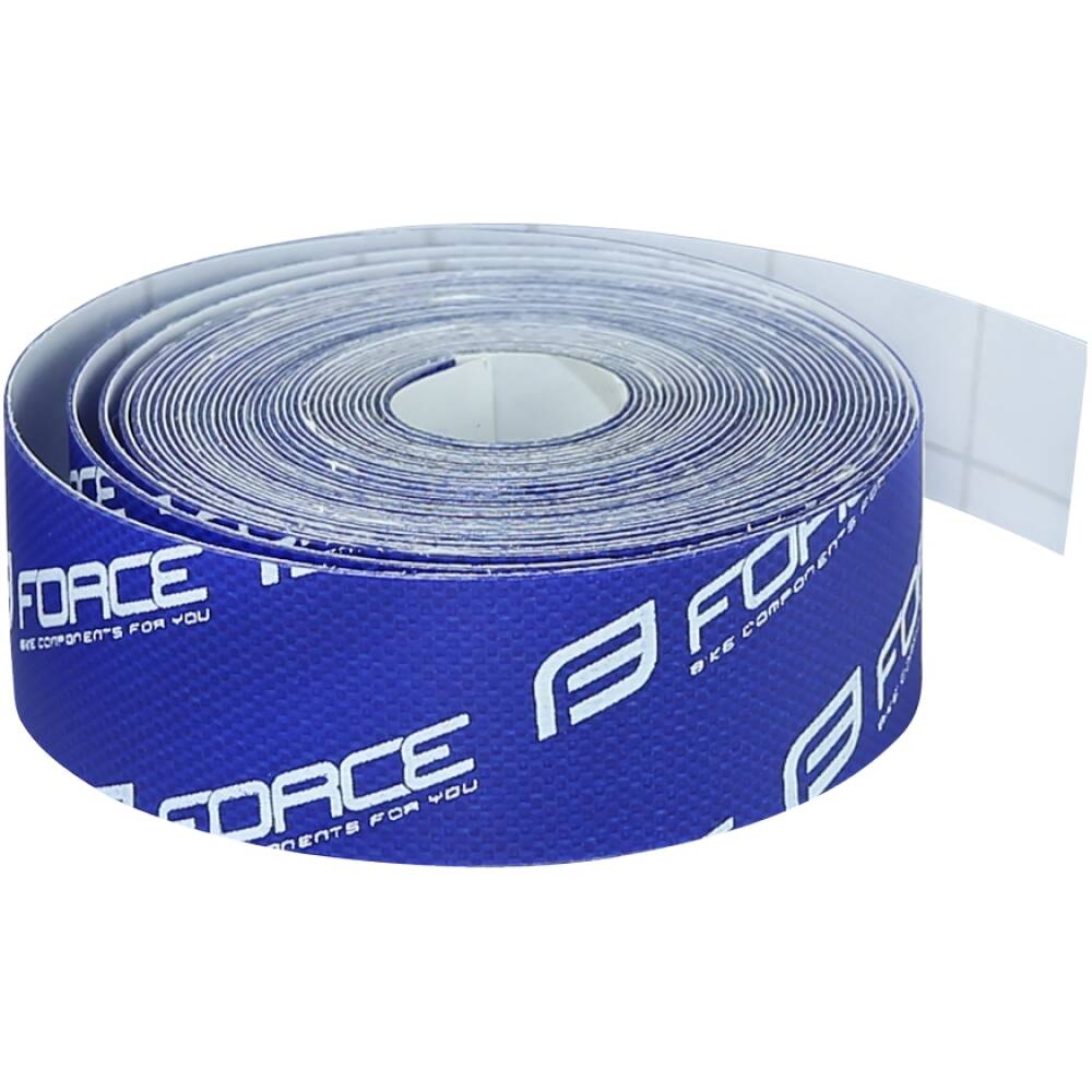 self-adhesive rim tape FORCE for wheels<br>NOT for TUBELESS READY<br>length: 10 m<br>width: 19 mm<br>material: nylon<br>weight: 108 g<br>packed on FORCE card
