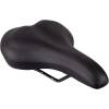 saddle with gel insert<br>does NOT include seatpost clamp<br>seat platform: PPE<br>steel rails with scale<br>material: artificial leather<br>padding: MEMORY FOAM<br>size: 265 x 195 mm<br>weight: 413 g<br>packed in polybag<br>Made in EU<br>