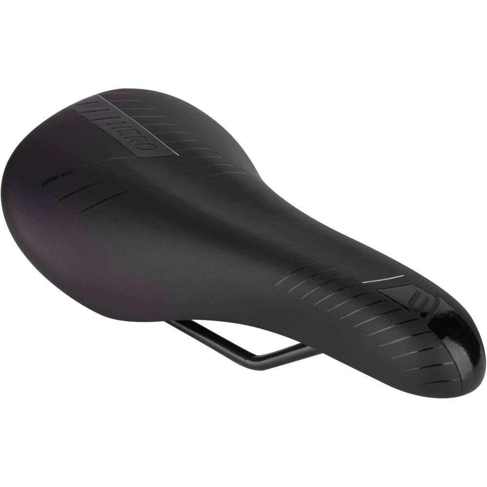 kids saddle designed for 20" - 24" wheels<br>does NOT include seatpost clamp<br>seat platform: nylon<br>steel rails<br>material: PU - polyurethane<br>size: 240 x 130 mm<br>weight: 300 g<br>packed on FORCE card