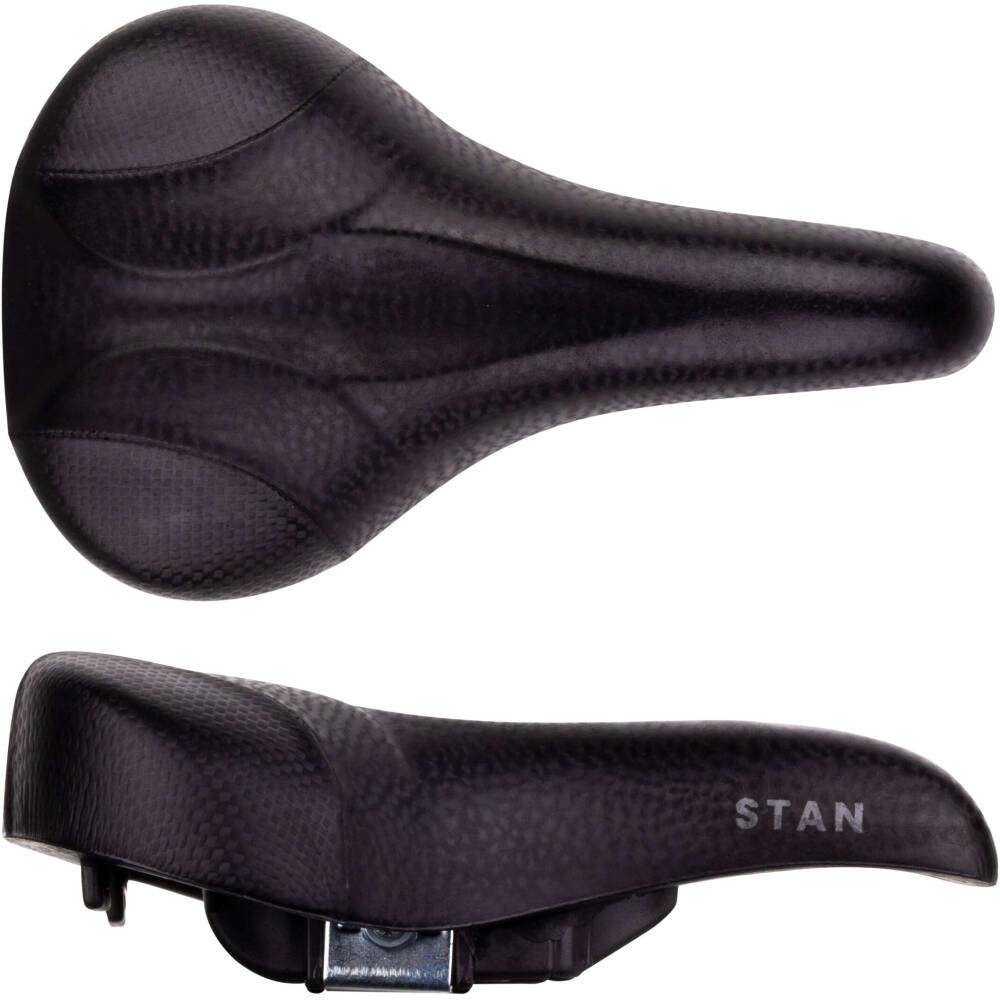 Alternative view of saddle FORCE KIDS STAN 16-24", black