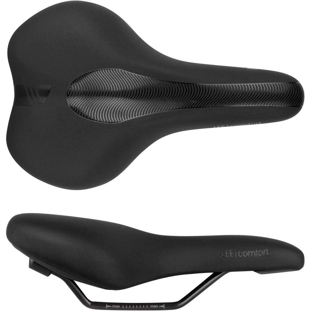Alternative view of saddle FORCE LEE COMFORT ladies tourist , black