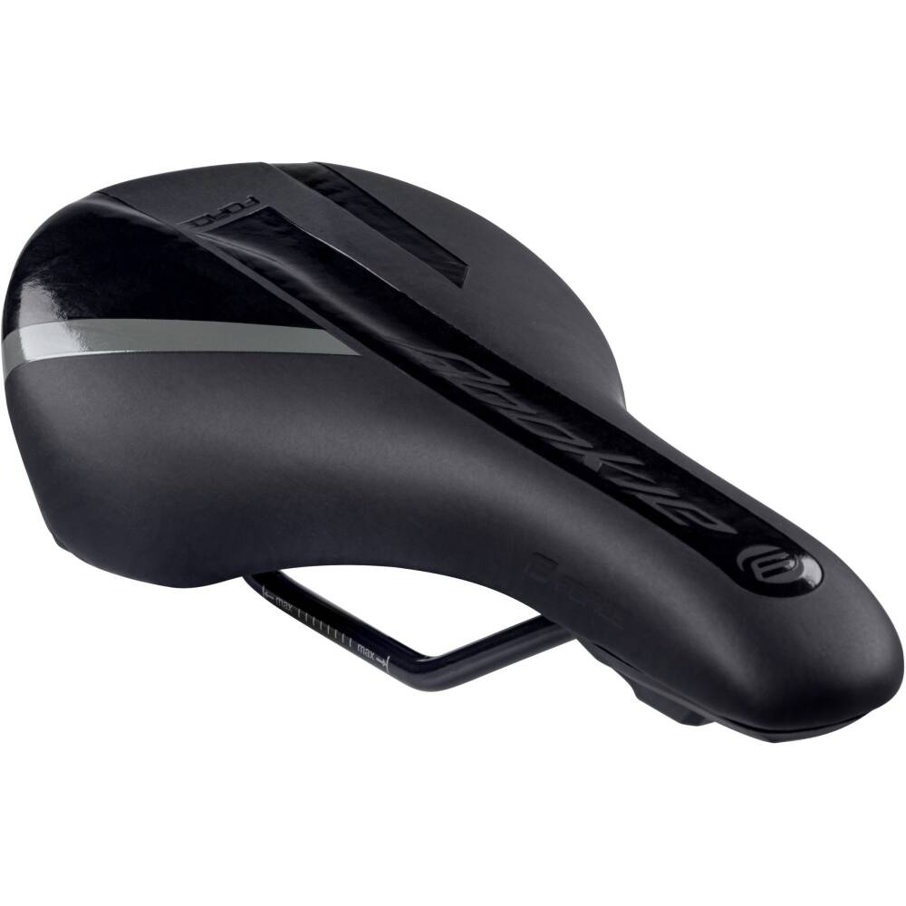 kids saddle designed for 20-24-26" wheels<br>does NOT include seatpost clamp<br>seat platform: nylon<br>steel rails with scale<br>material: PU - polyurethane<br>size: 255 x 138 mm<br>weight: 300 g<br>packed on FORCE card