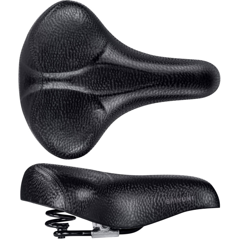 Alternative view of saddle FORCE SPIN with spring, black