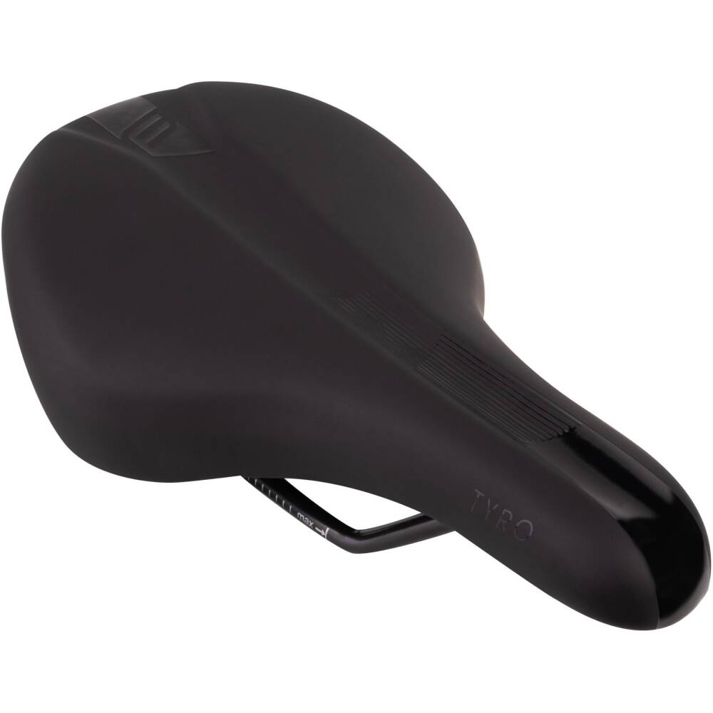 kids saddle designed for 24" wheels<br>does NOT include seatpost clamp<br>seat platform: nylon<br>steel rails with scale<br>material: PU - polyurethane<br>size: 238 x 140 mm<br>weight: 281 g<br>packed on FORCE card