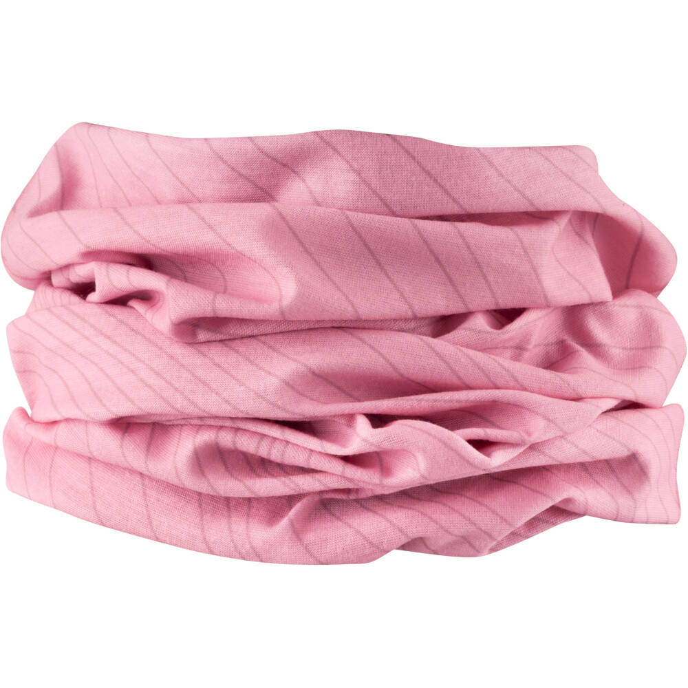 Alternative view of scarf FORCE LAYER summer, pink UNI