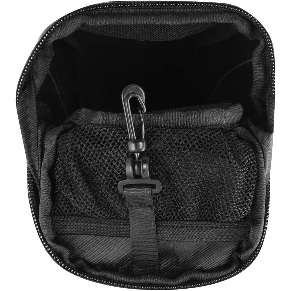 inner mesh pocket<br>inner snap hook for keys<br>easily washable tarpauline material