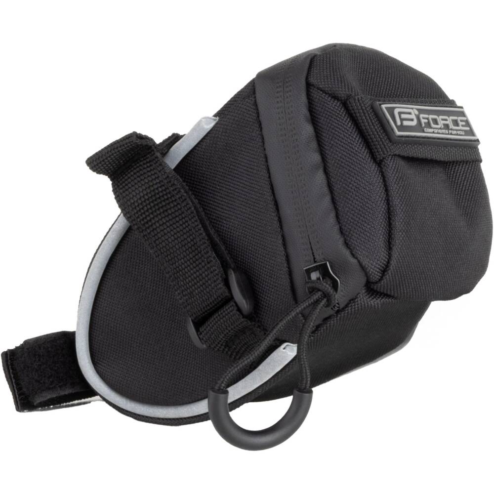 The waterproof "JET" bag can be easily installed under the saddle and on the seat post thanks to its sturdy straps with Velcro fasteners