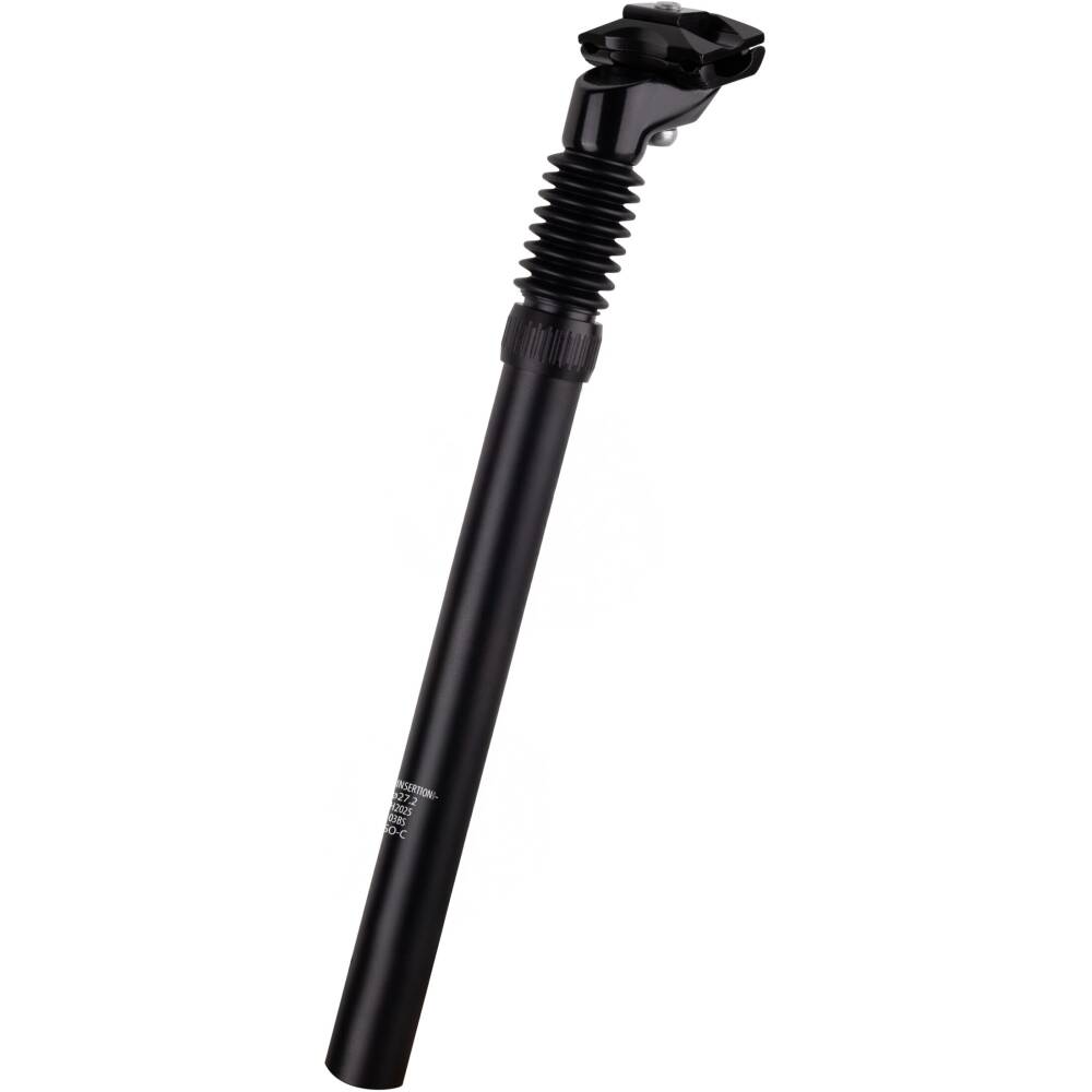 seatpost FORCE suspension matt black<br>diameter: 27