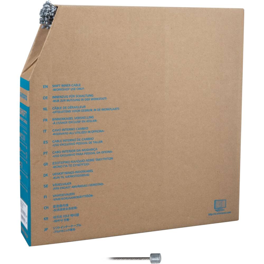 original SHIMANO shifting cables<br>stainless steel<br>length 2.1 m