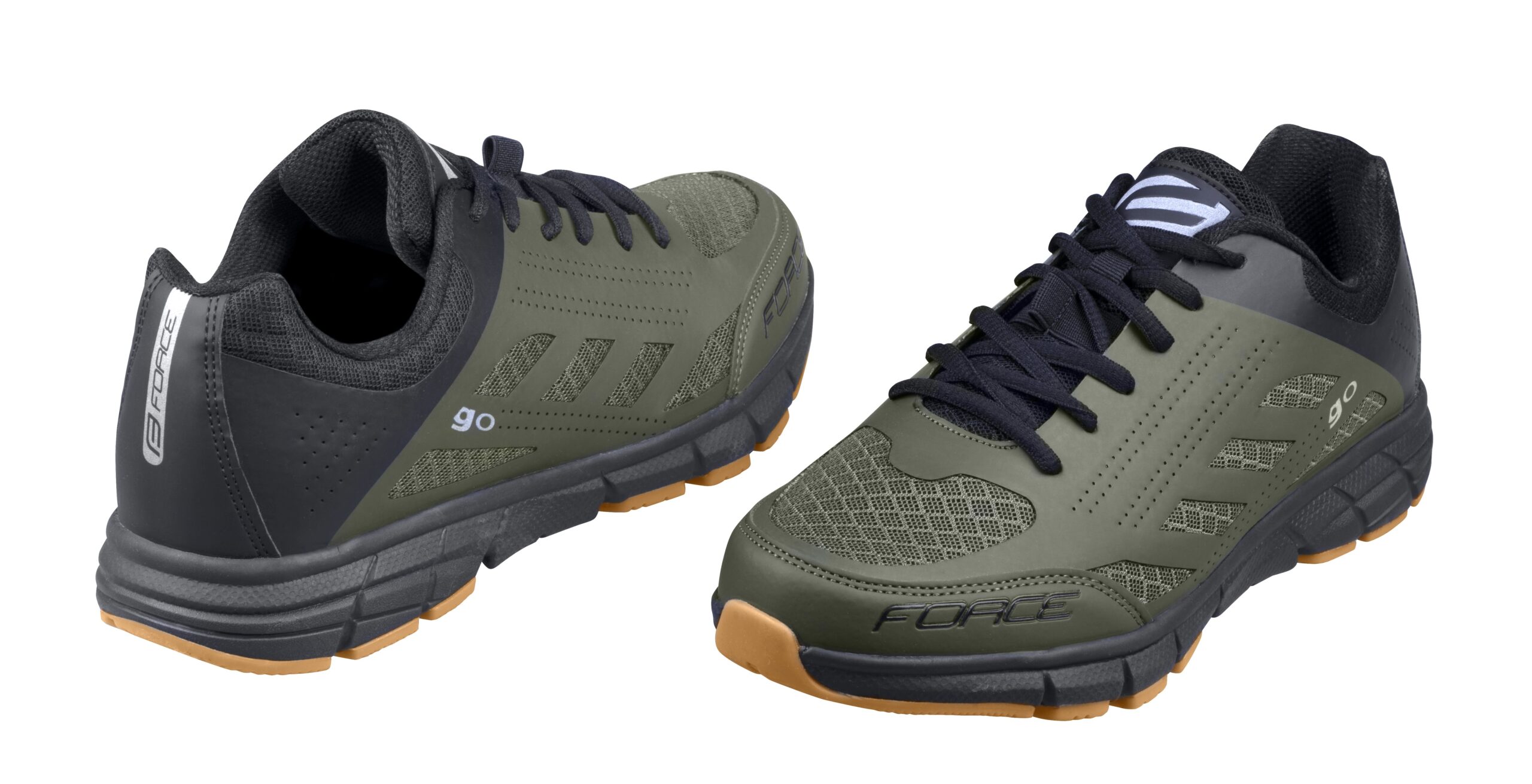 shoes FORCE MTB GO, army - Image 2