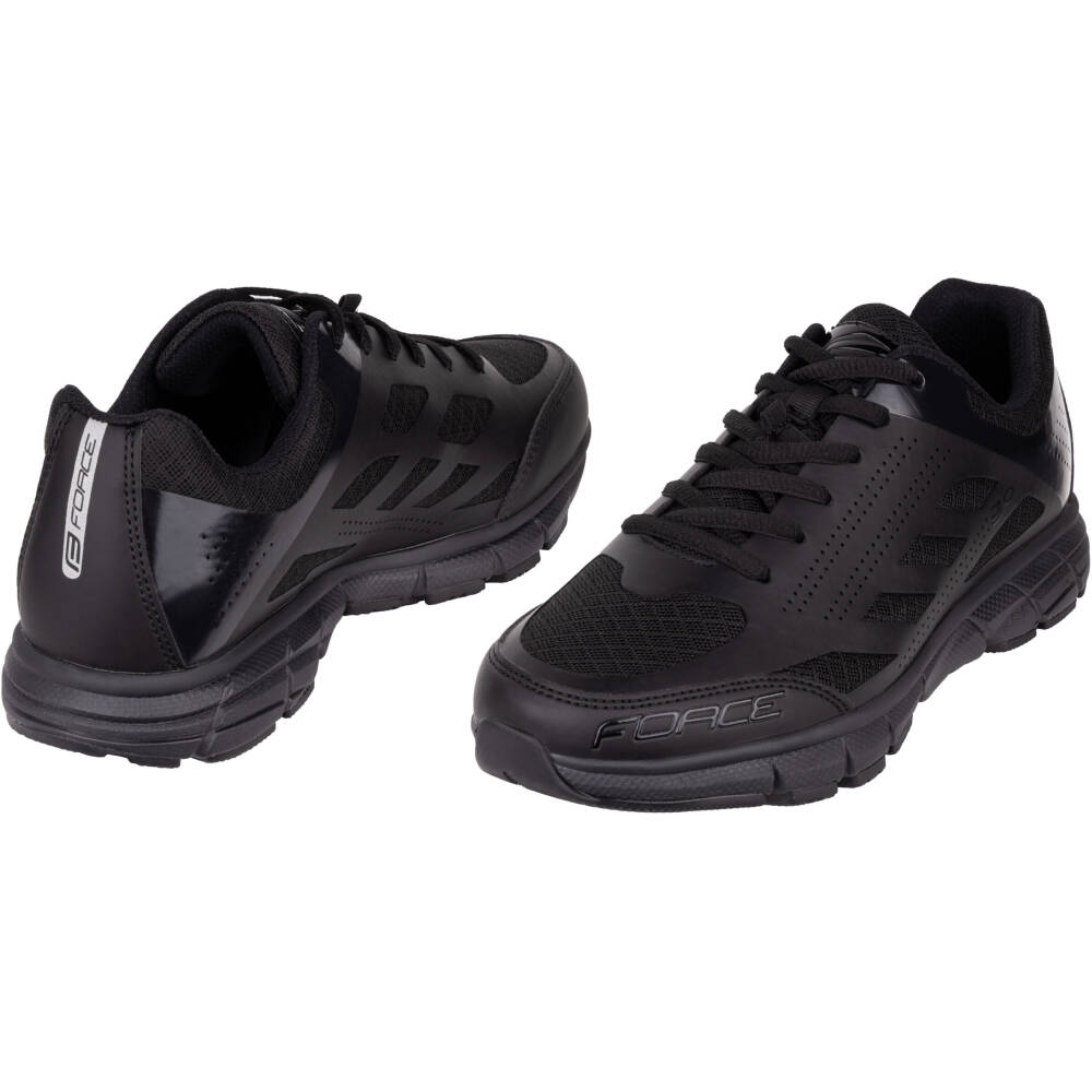 Alternative view of shoes FORCE MTB GO, black