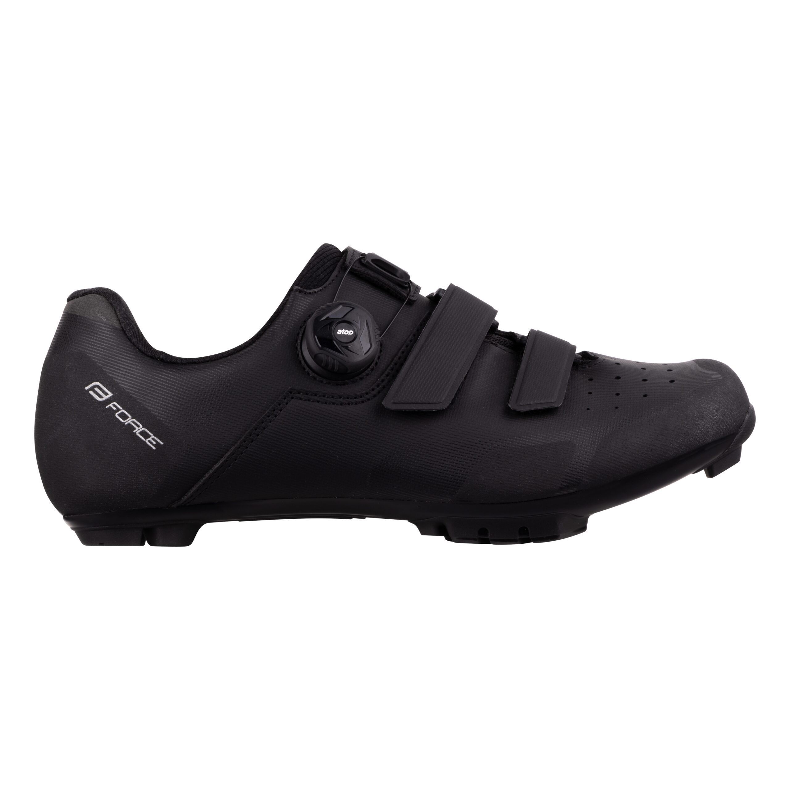 FORCE MTB REVO 2 cycling shoes are an excellent choice for advanced cyclists whose demands are beginning to approach performance levels. They are ideal for first races or intense training sessions on the bike. These shoes will support your performance thanks to the stiffer sole