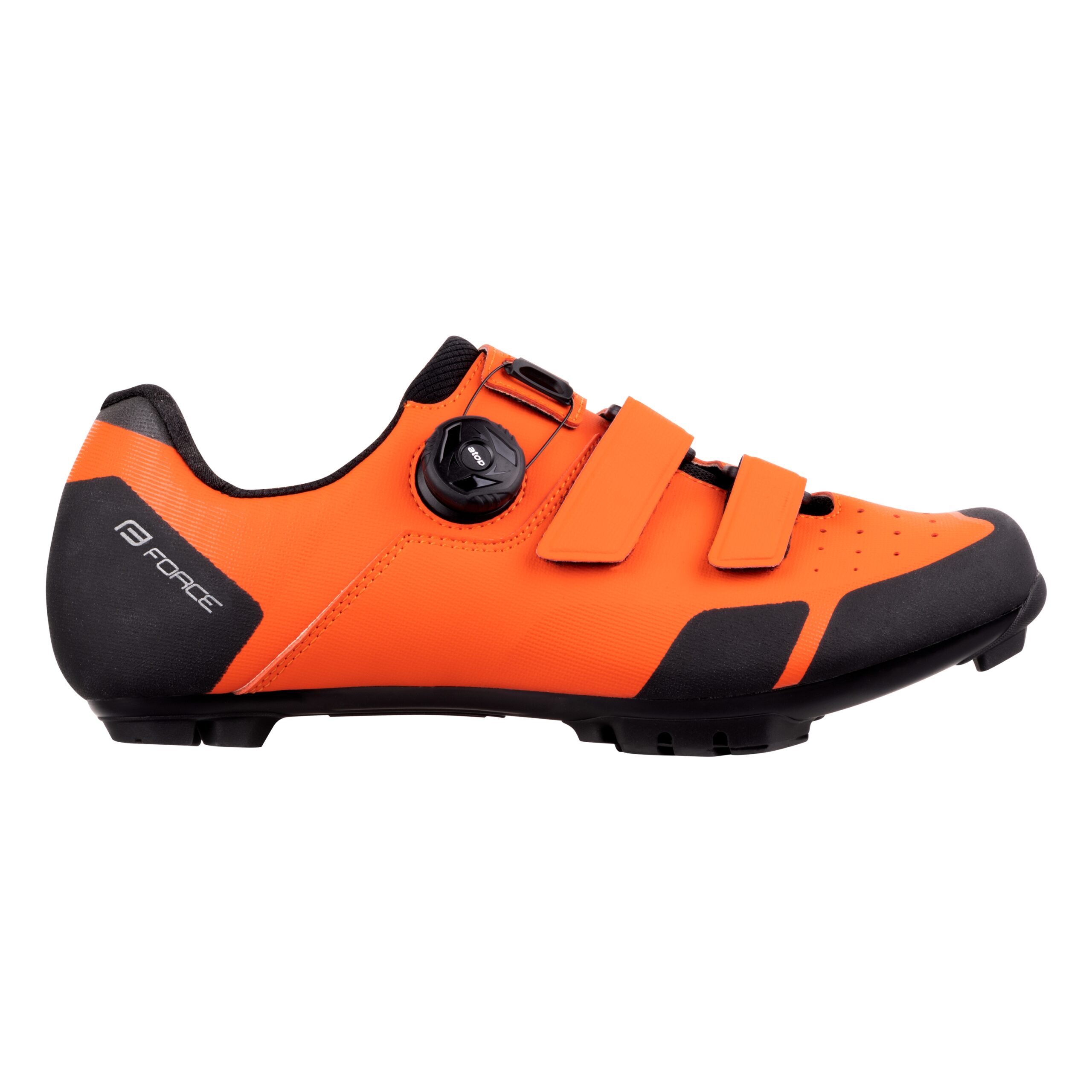 FORCE MTB REVO 2 cycling shoes are an excellent choice for advanced cyclists whose demands are beginning to approach performance levels. They are ideal for first races or intense training sessions on the bike. These shoes will support your performance thanks to the stiffer sole