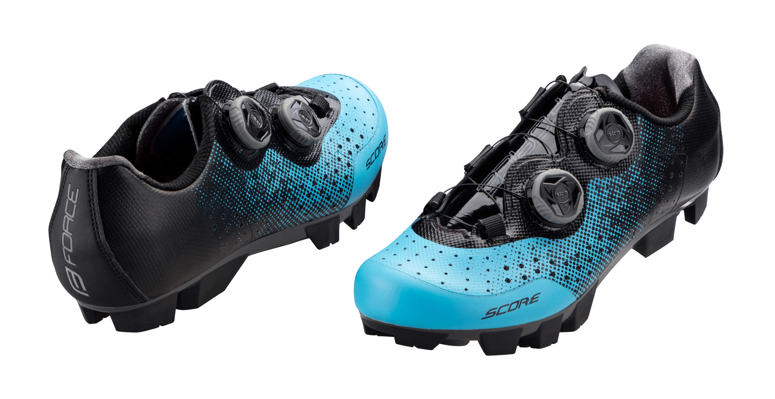 shoes FORCE MTB SCORE, blue-black - Image 2