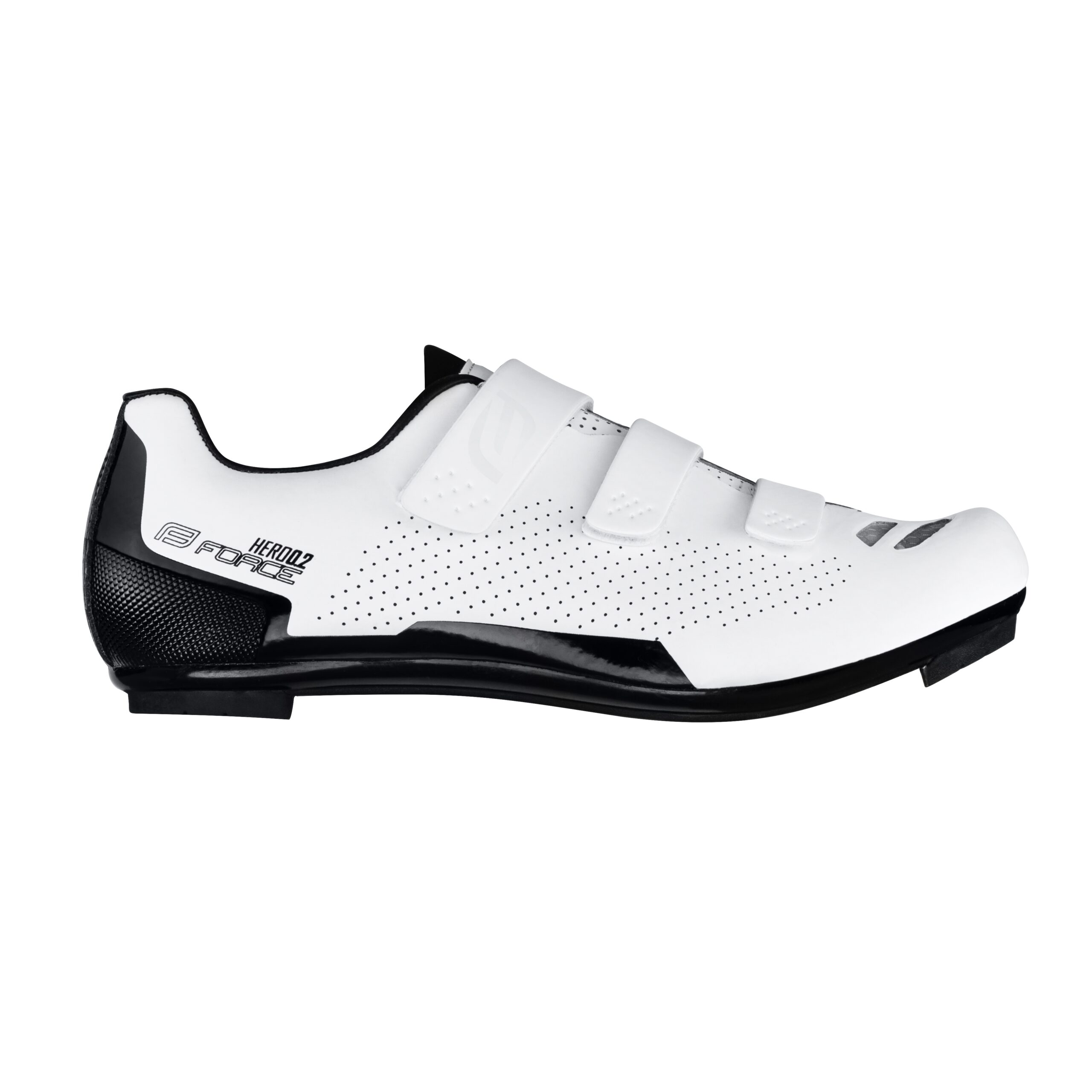 upper part material: synthetic leatheroutsole: nylon compositestiffness index: 6weight: 270g (1/2 in size 42)fastening with velcro strapsreinforced heel and toe parttoe part of shoe with rubber - protection for scuffair holes for breathabilityanatomical insoleantislip inner partLOOK