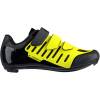 upper part material: synthetic leather<br>outsole: nylon composite<br>stiffness index: 6<br>weight: 300g (1/2 in size 42)<br>fastening with velcro straps<br>reinforced heel and toe part<br>toe part of shoe with rubber - protection for scuff<br>air holes for breathability<br>anatomical insole<br>antislip inner part<br>LOOK