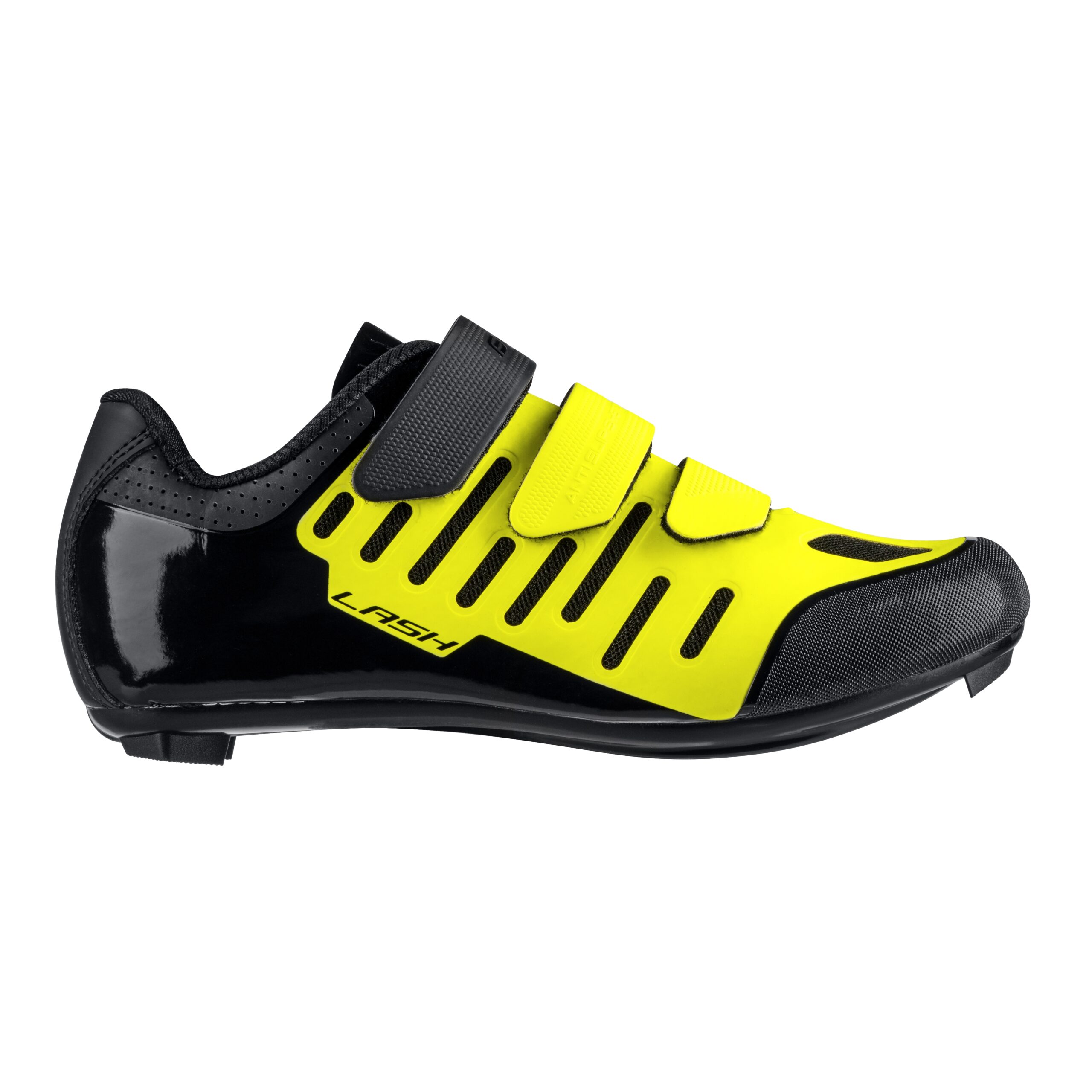 upper part material: synthetic leatheroutsole: nylon compositestiffness index: 6weight: 300g (1/2 in size 42)fastening with velcro strapsreinforced heel and toe parttoe part of shoe with rubber - protection for scuffair holes for breathabilityanatomical insoleantislip inner partLOOK