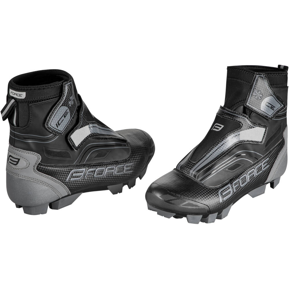 Alternative view of shoes winter FORCE MTB ICE21, black
