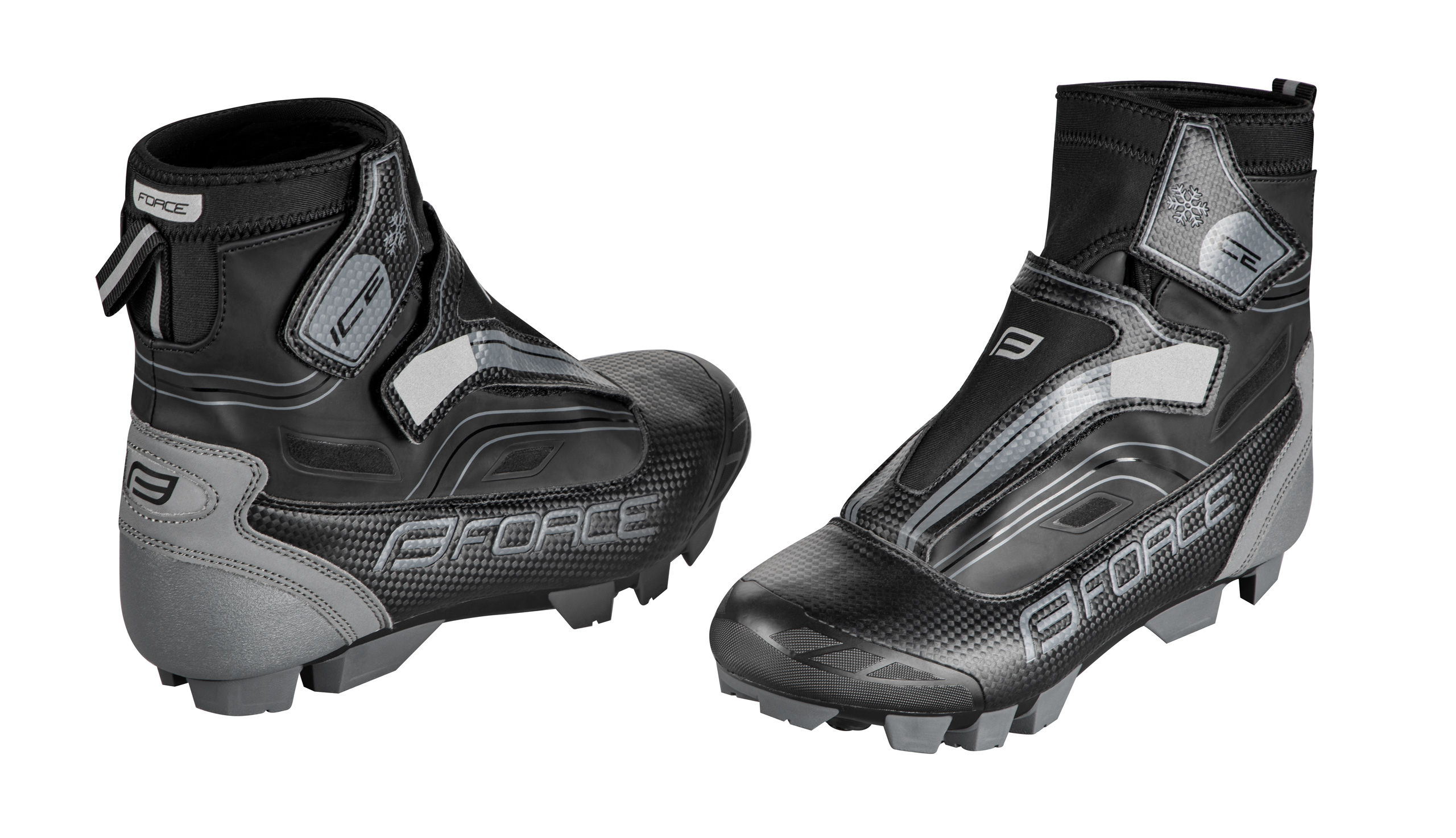 shoes winter FORCE MTB ICE21, black - Image 2