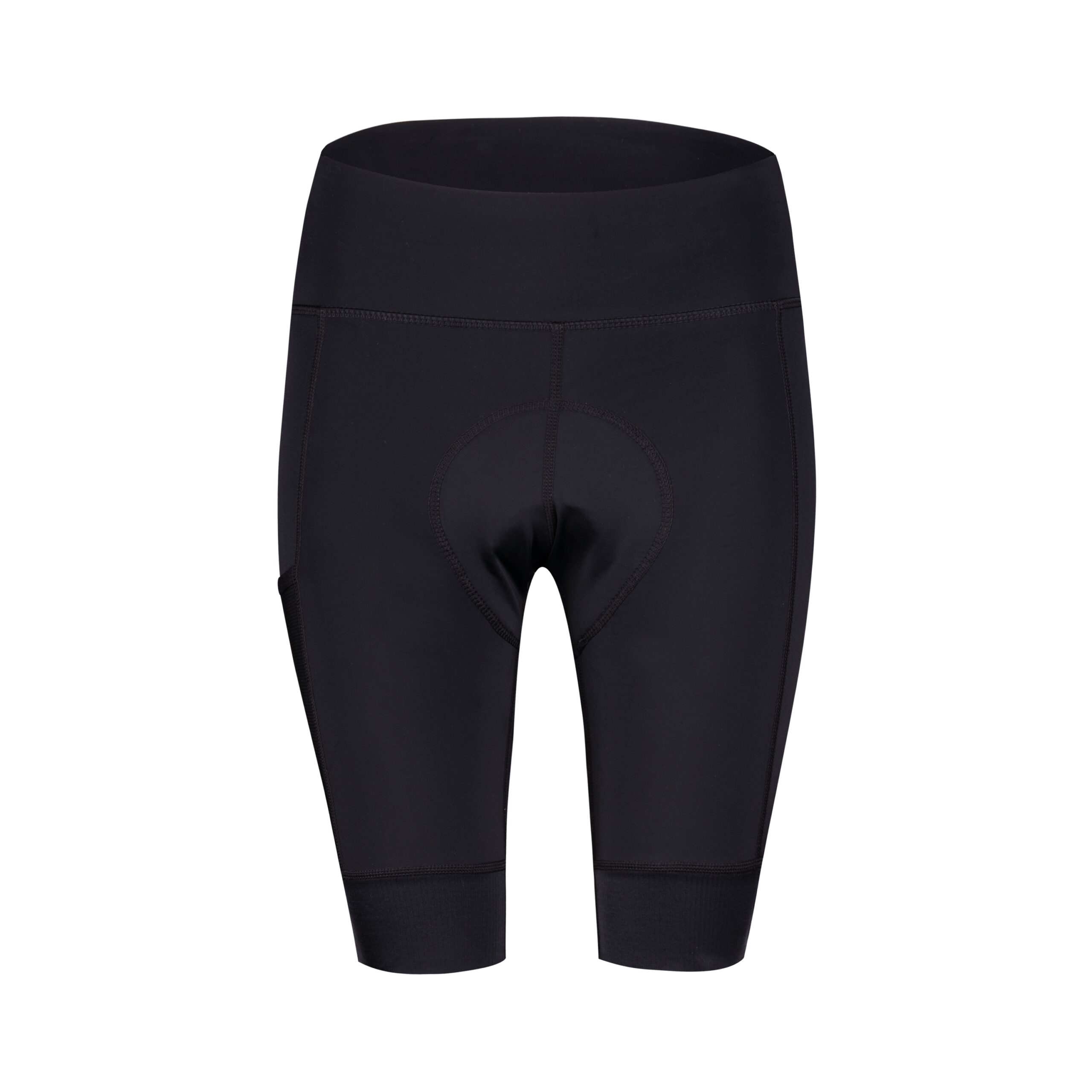 These women's waisted cycling shorts are a great choice for sporty riders looking for a balance between comfort and performance. They feature a specially developed FORCE double-layer pad that provides reliable support during medium-long rides. The wide