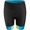 comfortable anatomical pad<br>wide antislip elastic leg band<br>comfortable high waist<br>back pocket for small items<br>material: 85% nylon