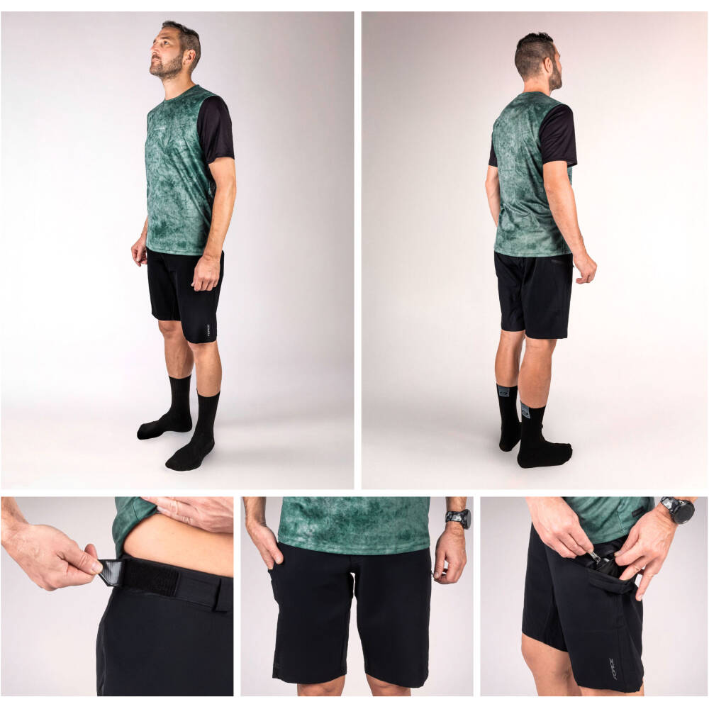 they move with you effortlessly. The reliable zip fastening