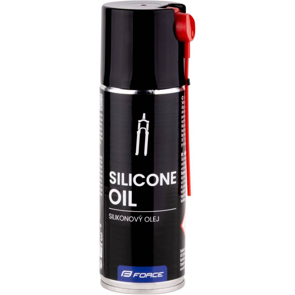 <p>silicone oil for lubrication and protection during bicycle maintenance and repair<br>especially suitable for rubber seals on suspension forks and shocks<br>also ideal for maintaining plastic