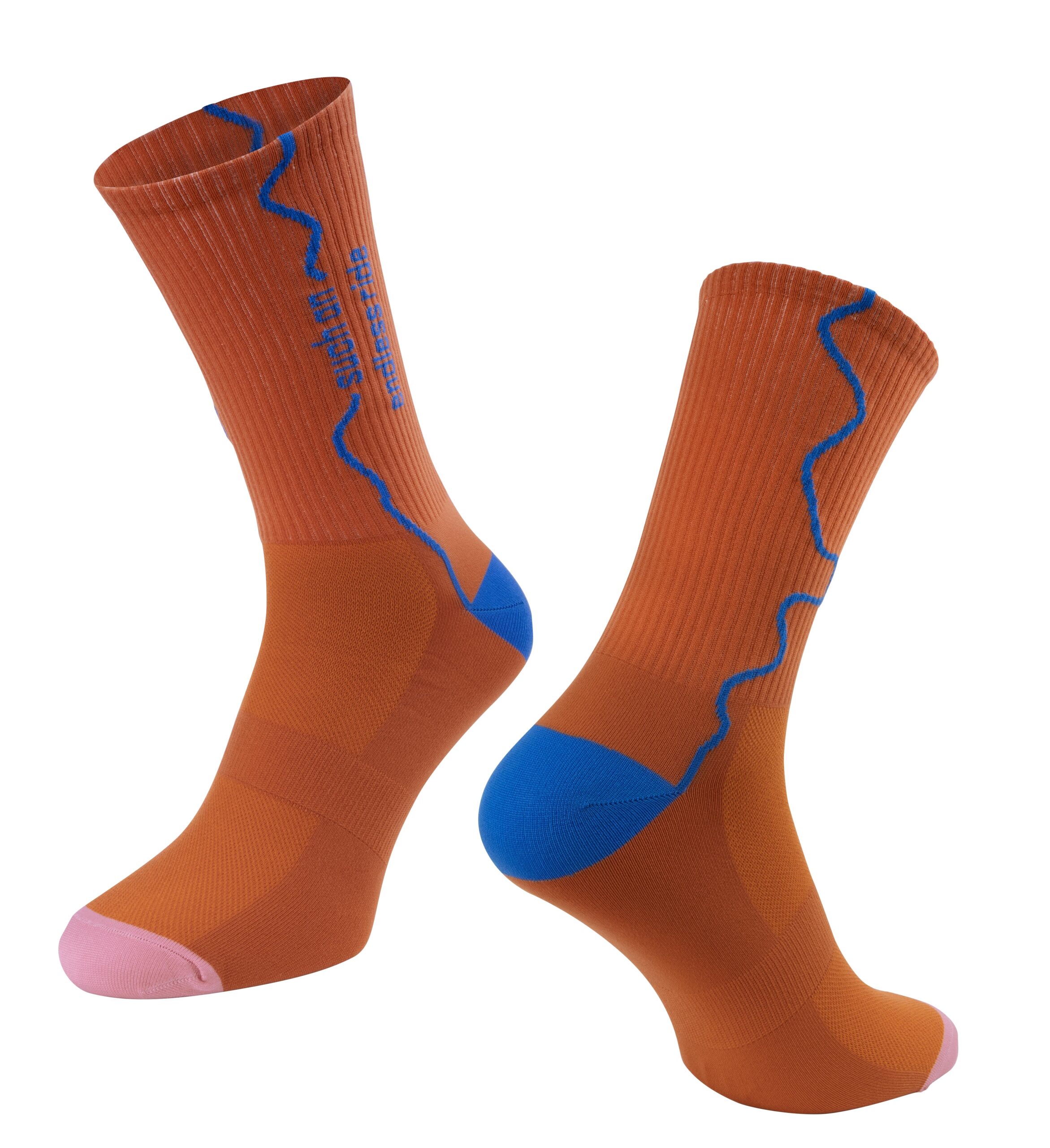 higher cycling socks FORCE suitable for other sportssize S-M corresponds to EUR 36 - 41 / UK 4 - 7size L-XL corresponds to EUR 42 - 46 / UK 8 - 11 highly breathable materialunstretched height is 19 cmheel height 21 cmmaterial: Nylon 85%