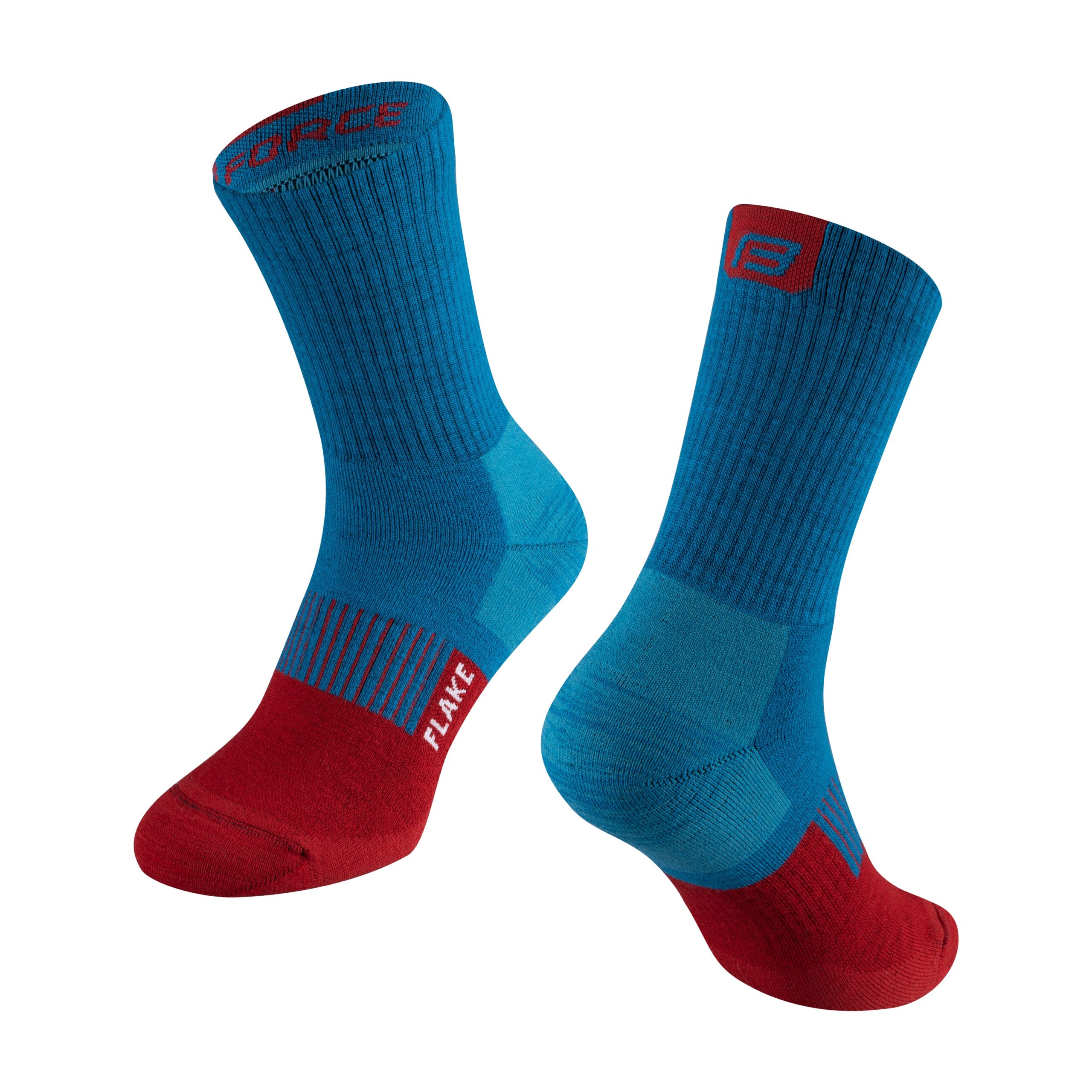 thick winter cycling socks suitable also for other sportssize S - M corresponds to EUR 36 - 41 / UK 4 – 7size L- XL corresponds to EUR 42-47 / UK 8 – 11divided into R and L sockunstretched height is 17 cmheel height 21 cmmaterial: 50% merino wool